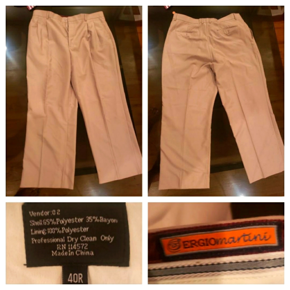Mens Slacks/Suit Pants, Size 40R